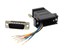 Picture of Modular Adapter Kit - DB15 Male to RJ11 / RJ12 - Black