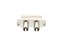 Picture of SC/ST Multimode Duplex Hybrid Fiber Adapter - PC (Physical Connector)