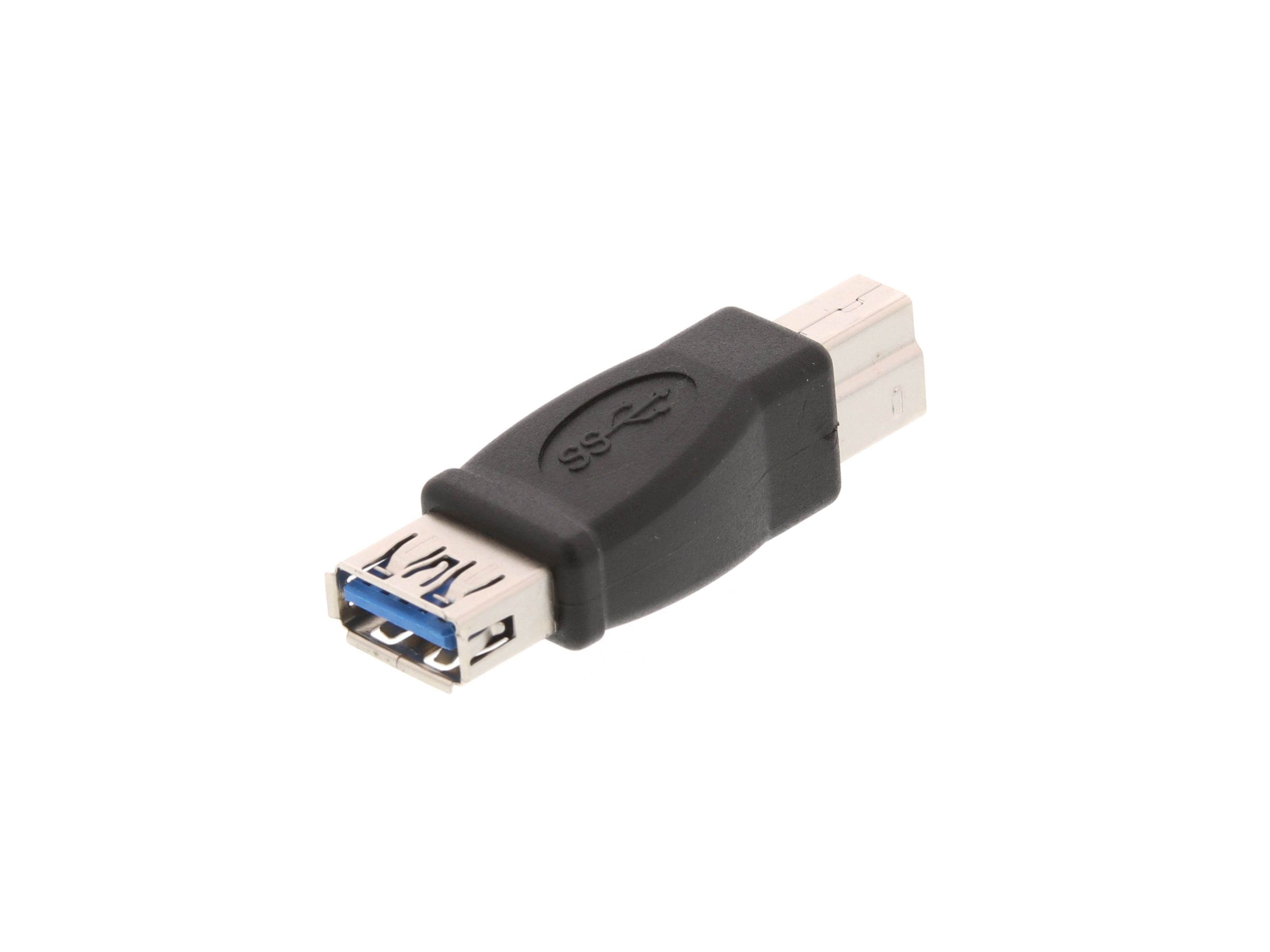 Næsten håndflade hundrede USB 3.0 Adapter - USB A Female to USB B Male - 5 Pack at Cables N More