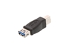 Picture of USB 3.0 Adapter - USB A Female to USB B Male - 5 Pack