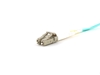 Picture of 4m Multimode Duplex Fiber Optic Patch Cable (50/125) OM3 Aqua - Laser Opt - LC to LC