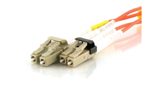 Picture of 4m Multimode Duplex Fiber Optic Patch Cable (62.5/125) - LC to Mini LC