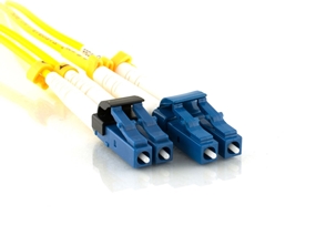 Picture of 10m Singlemode Duplex Fiber Optic Patch Cable (9/125) - LC to Mini LC
