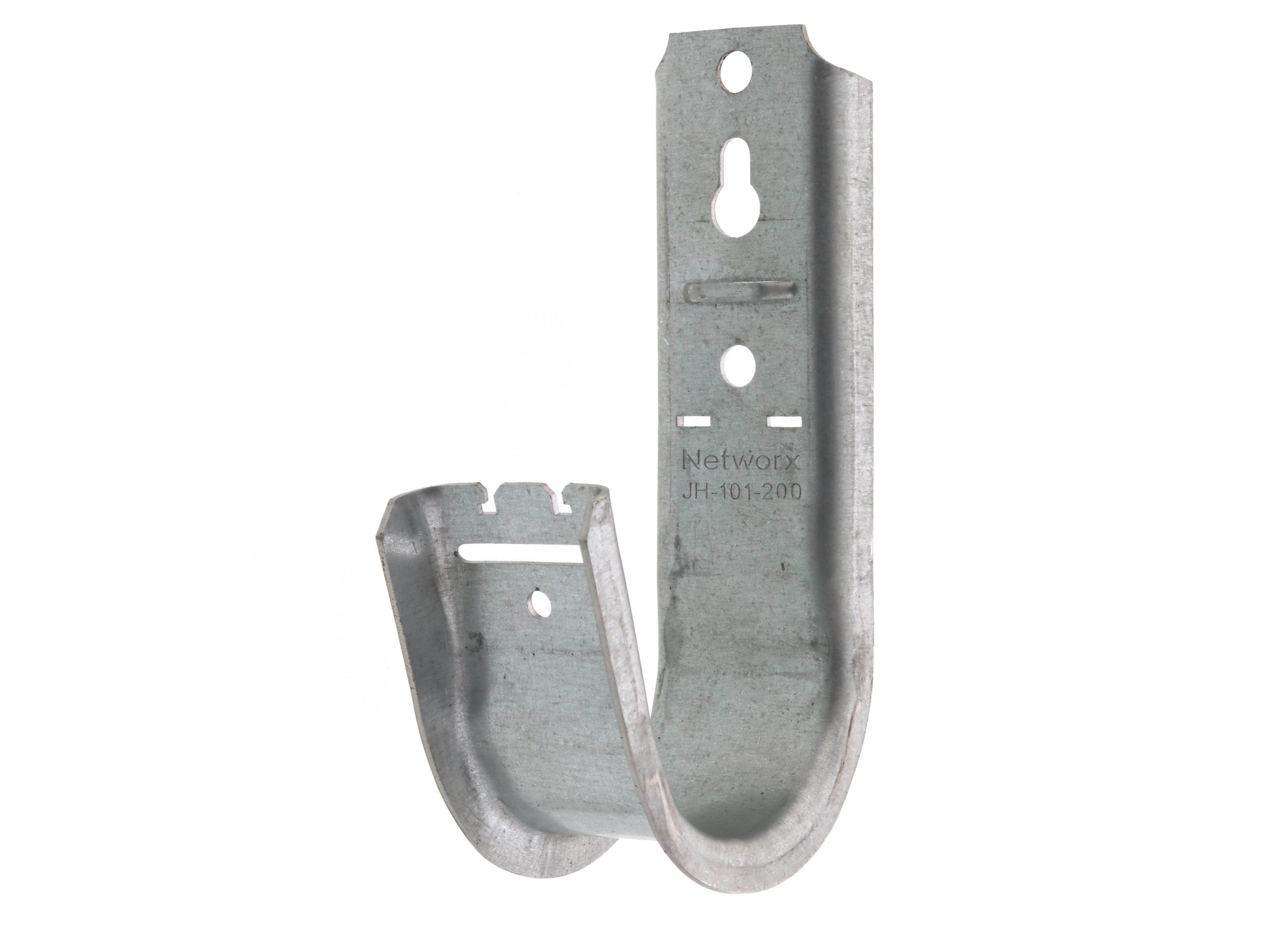 2 Inch J-Hook - Standard Mount, Galvanized, 25 Pack at Cables N More