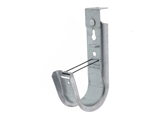 Picture of 2 Inch J-Hook - Ceiling Mount, Galvanized, 25 Pack