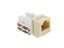 Picture of CAT5e Keystone Jack 90 Degree 110 UTP - Ivory