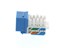 Picture of CAT6 Keystone Jack 90 Degree 110 UTP - Blue
