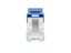 Picture of CAT6 Keystone Jack 90 Degree 110 UTP - Blue