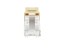 Picture of CAT6 Keystone Jack 90 Degree 110 UTP - Ivory