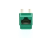 Picture of CAT6 SpeedTerm™ Keystone Jack 90 Degree 110 UTP - Green