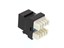 Picture of CAT6 SpeedTerm™ Keystone Jack 180 Degree 110 UTP - Black