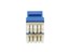 Picture of CAT6 SpeedTerm™ Keystone Jack 180 Degree 110 UTP - Blue