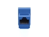 Picture of CAT6 SpeedTerm™ Keystone Jack 180 Degree 110 UTP - Blue