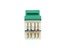 Picture of CAT6 SpeedTerm™ Keystone Jack 180 Degree 110 UTP - Green