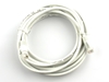 Picture of CAT5e Patch Cable - 14 FT, White, Booted