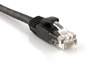Picture of CAT6 Patch Cable - 6 IN, Black, Booted