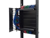 Picture of Vertical Mount Cable Tray - 2FT, 6 Inches Deep, Black