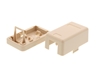 Picture of 1 Port Surface Mount Box - Ivory