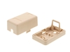 Picture of 1 Port Surface Mount Box - Ivory