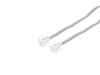 Picture of RJ11 4 Conductor Straight Wired Modular Telephone Cable - 7 FT