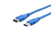 Picture of USB 5Gbps (USB 3.0) Cable A to A M/F - 3 FT