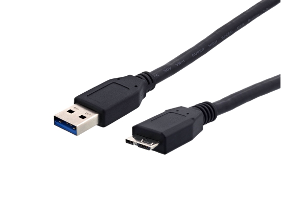Picture of USB 5Gbps (USB 3.0) Cable A to Micro B M/M - 3 FT
