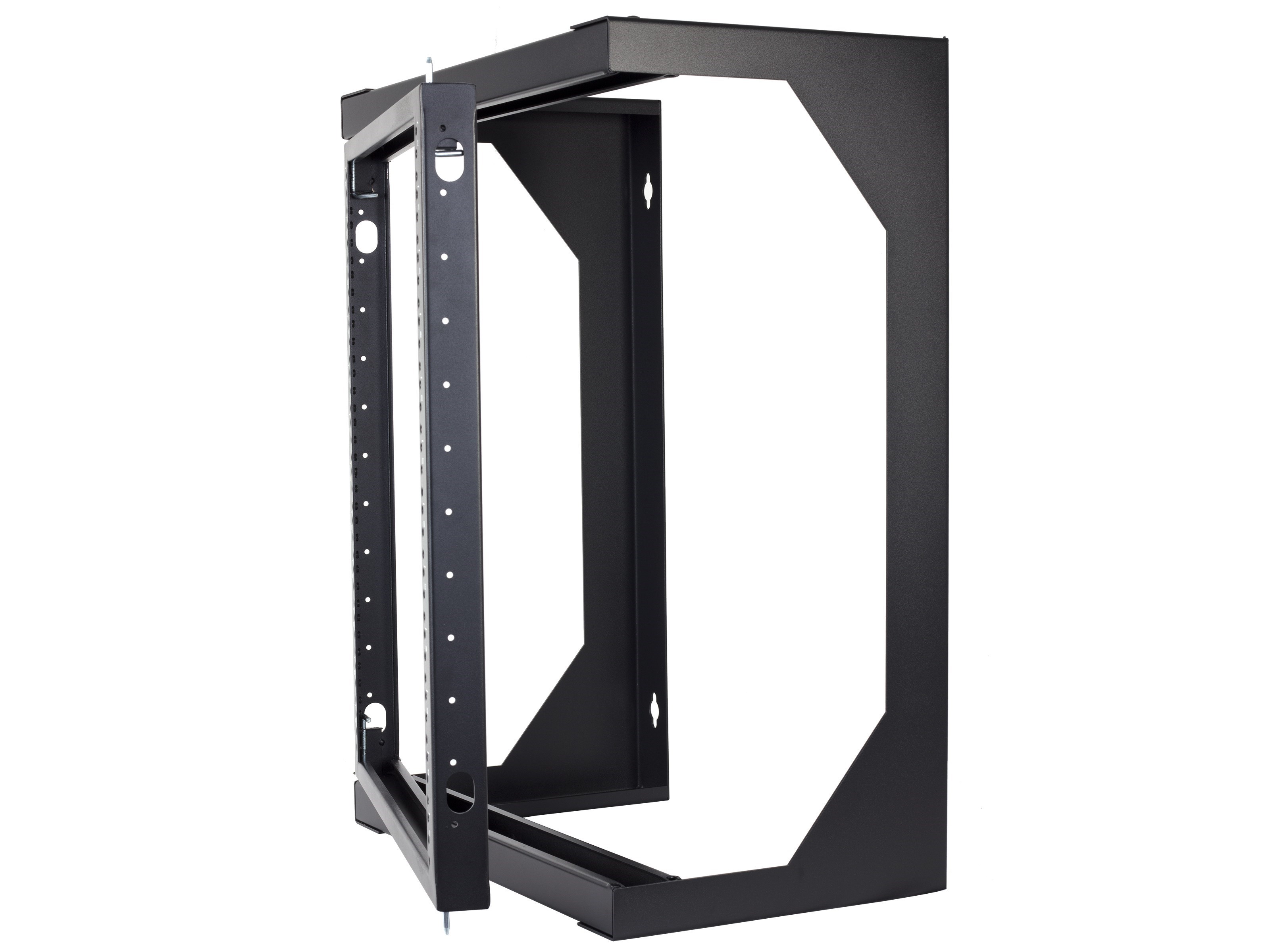 como resultado pánico amanecer 6U Open Frame Swing Out Wall Mount Rack - 201 Series, 16 Inches Deep, Flat  Packed at Cables N More