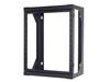 Picture of 9U Open Frame Swing Out Wall Mount Rack - 201 Series, 12 Inches Deep, Flat Packed
