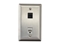 Picture of 2 Port Stainless Steel Keystone Faceplate