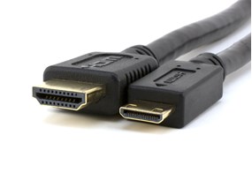 Picture of 6 FT High Speed HDMI to Mini HDMI C Cable with Ethernet