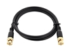 Picture of 3G-SDI 3GHz BNC RG6 Coaxial Cable - Gold Plated Connectors, 3 FT