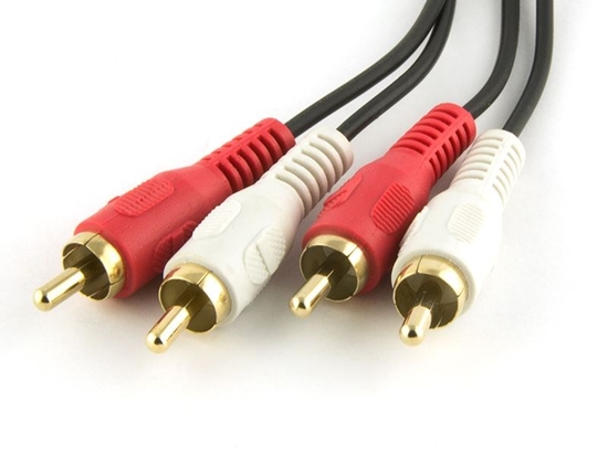 Picture of 6 FT Gold RCA Audio Cable - Stereo
