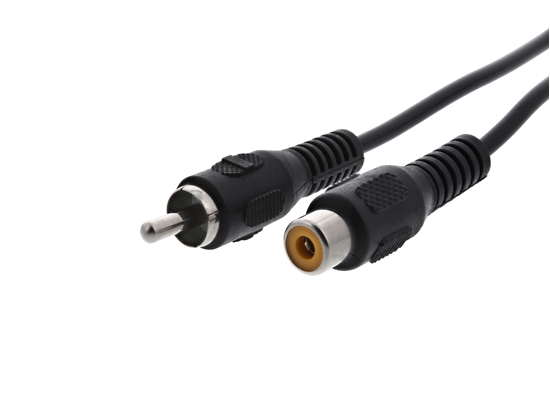Picture of 6 FT Shielded RCA Extension Cable - M/F