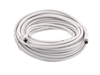 Picture of RG6 CaTV Coaxial Patch Cable - 50 FT, F Type, White