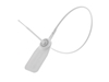 Picture of 12 1/2 Inch Standard White Pull Tight Plastic Seal with Steel Locking Piece - 100 Pack