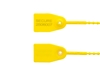 Picture of 11 1/2 Inch Standard Yellow Pull Tight Plastic Seal - 100 Pack