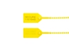 Picture of 8 Inch Light-Duty Yellow Pull Tight Plastic Seal - 100 Pack