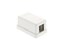 Picture of 1 Port Surface Mount Box - White