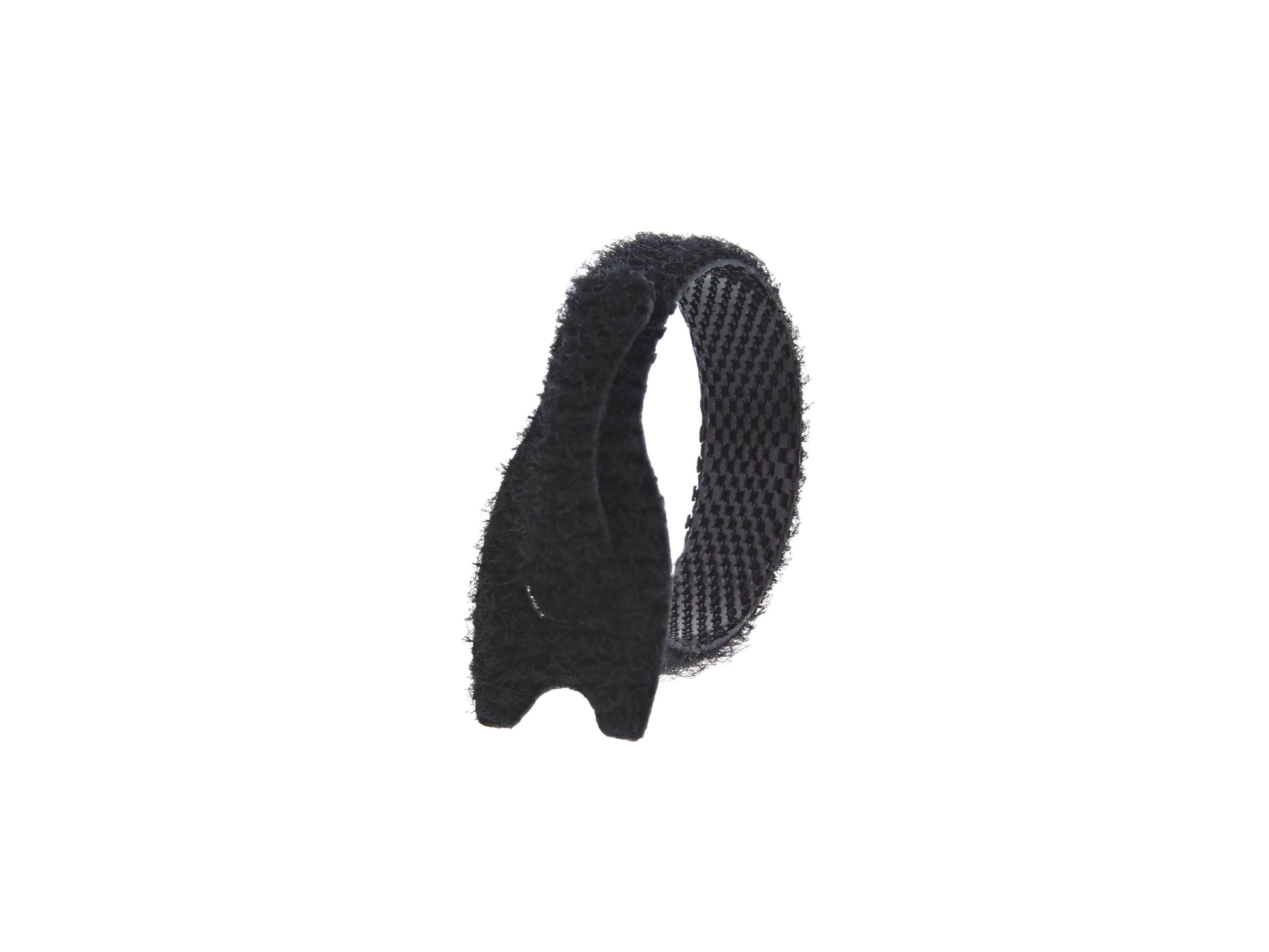 3 1/2 Inch Black Reuseable Tie Wrap - 7 Pack at Cables N More