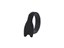 Picture of 3 1/2 Inch Black Hook and Loop Tie Wrap - 7 Pack