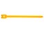 Picture of 12 Inch Yellow Hook and Loop Tie Wrap - 10 Pack