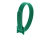 Picture of 12 Inch Green Hook and Loop Tie Wrap - 50 Pack