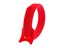 Picture of 8 Inch Red Hook and Loop Tie Wrap - 10 Pack