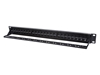 Picture of CAT5e High-Density Feed Through Patch Panel - 24 Port, 1U
