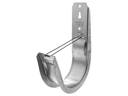 Picture of 4 Inch J-Hook - Standard Mount, Galvanized, 25 Pack