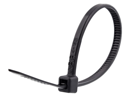 Picture of 4 Inch Black UV Cable Tie - 500 Pack