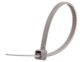 Picture of 4 Inch Gray Cable Tie - 100 Pack