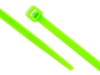Picture of 4 Inch Neon Green Cable Tie - 500 Pack