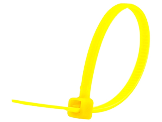 Picture of 4 Inch Yellow Cable Tie - 500 Pack