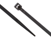 Picture of 6 Inch Black UV Miniature Cable Tie - 100 Pack